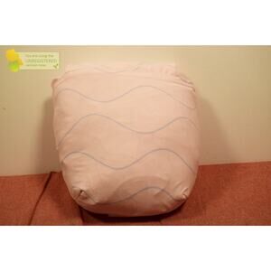 Prism Full Pink/Blue Wave Grid Jersey Sheet Set